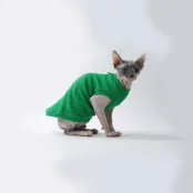 Майка Style Pets GLASS для котів, колір зелений, розмір XXL
