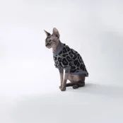 Кофта Style Pets Leopard для котів, розмір XL+, 46 см/43 см/47 см