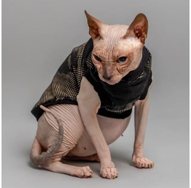 Майка Style Pets Emerald для котів, принт, розмір XL-