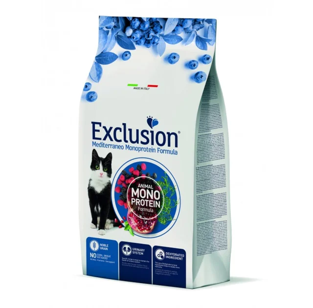 Сухий корм Exclusion Adult Tuna для дорослих котів всіх порід, з тунцем, 12 кг