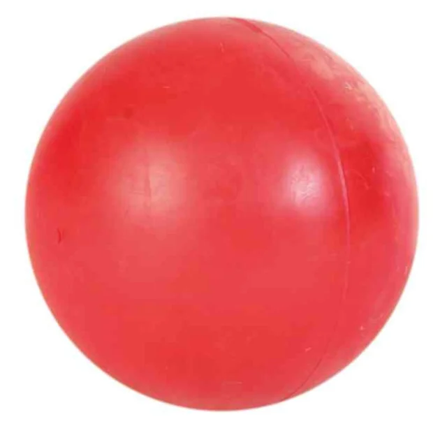 Мяч одноцветный литой Trixie для собак, 8.5 см, резина