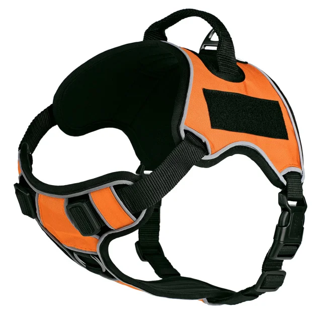 Шлея Kareline Quest світловідбивна для собак великих порід, нейлон, L, 81×101.5 см