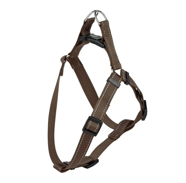 Шлея Kareline для собак, зі світловідбивною нтикою, пластикова пряжка, 1 см/24-30 см/26-40 см