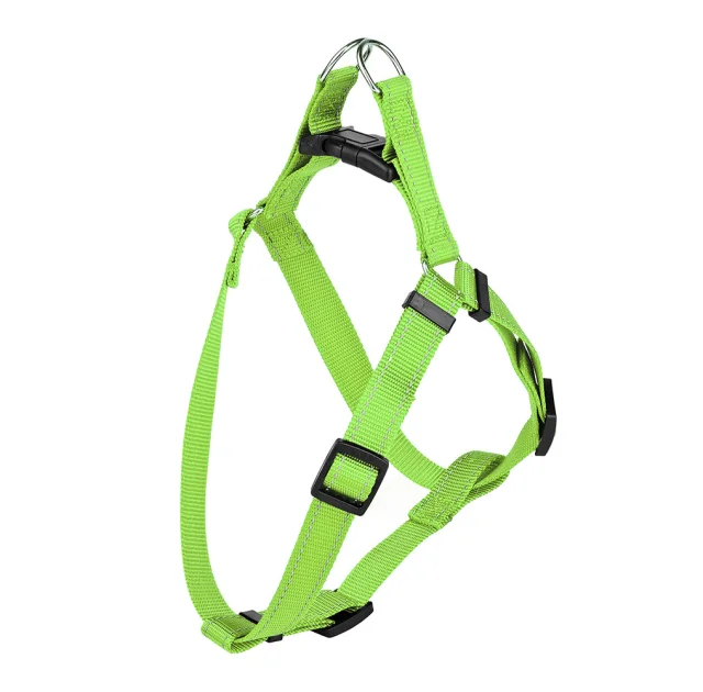 Шлея Kareline для собак, зі світловідбивною нтикою, пластикова пряжка, 1 см/24-30 см/26-40 см