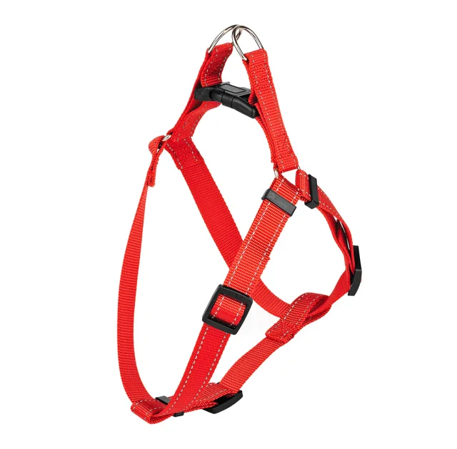 Шлея Kareline для собак, зі світловідбивною нтикою, пластикова пряжка, 2.5 см/50-68 см/50-72 см