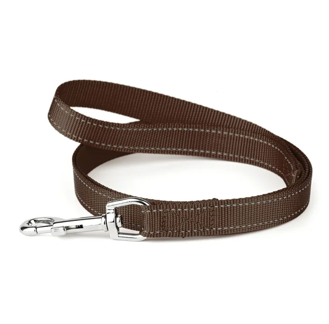 Повідець Kareline для собак, зі світловідбивною нтикою, нейлон, 1×120 см