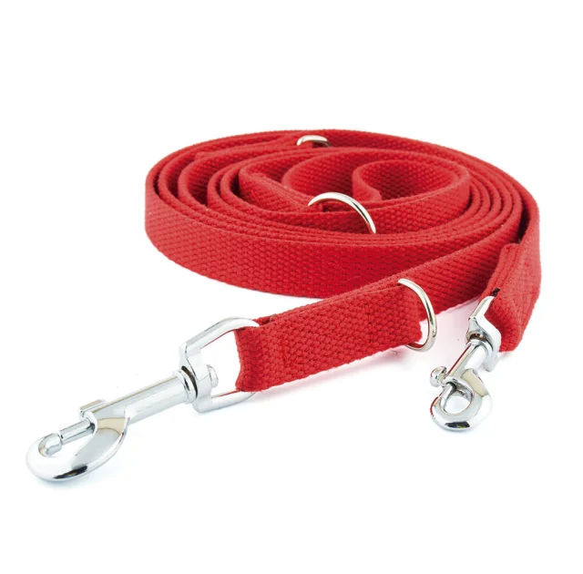 Повідець-перестібка Kareline для собак, полікотон, зі спец карабіном, 2.5×140/240 см