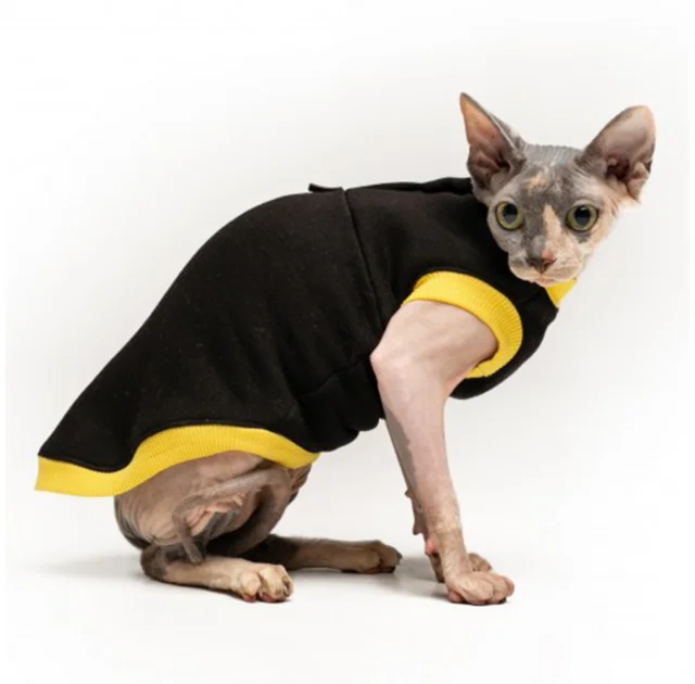 Майка Style Pets Classic black для котів, розмір XL-