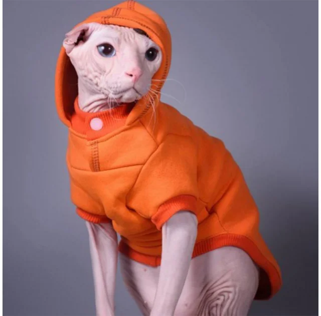 Кофта с рукавами Style Pets Squash для кошек, размер XS