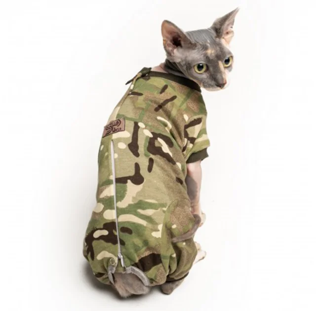 Боді Style Pets SP Multikam теплий, для котів, розмір L