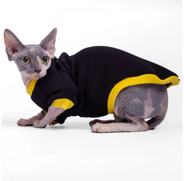 Кофта Style Pets Classic black для котів, розмір XL+