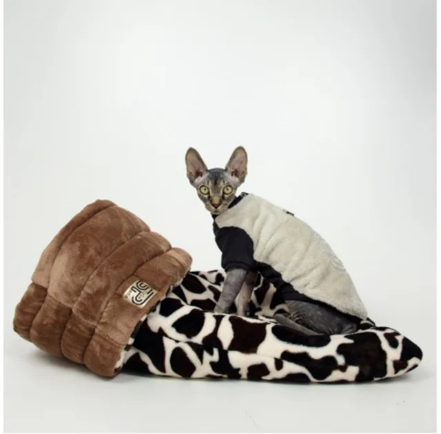 Кофта Style Pets Silver Cat для кошек, цвет бежевый, размер XL-