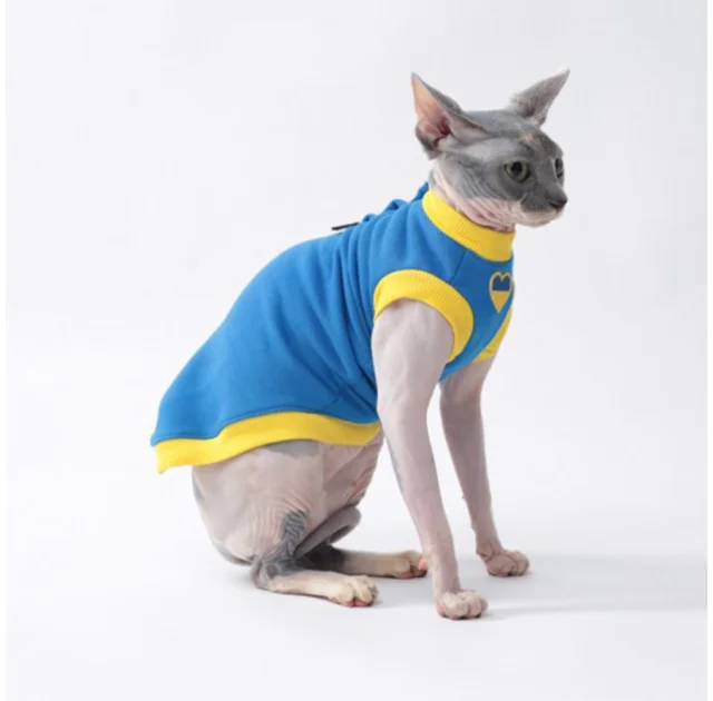 Майка Style Pets UK Blue для котів, розмір M
