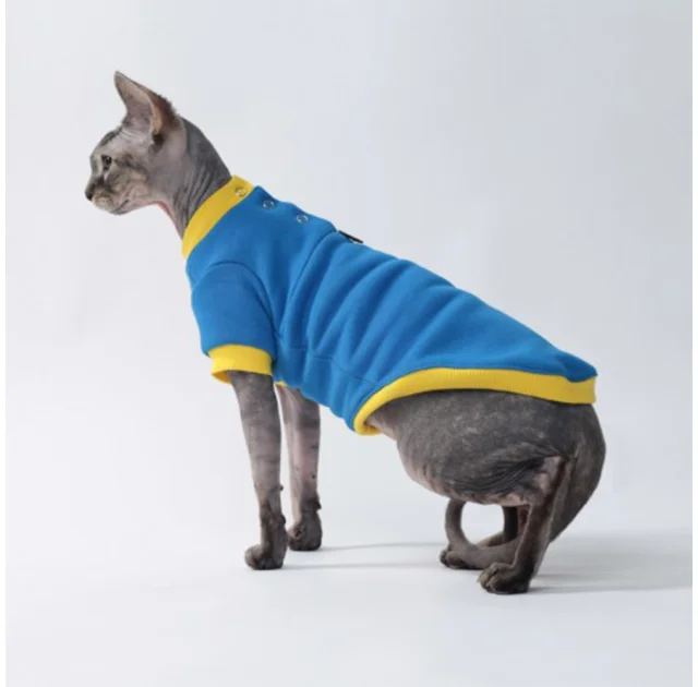 Кофта Style Pets UK Blue для котів, розмір XL