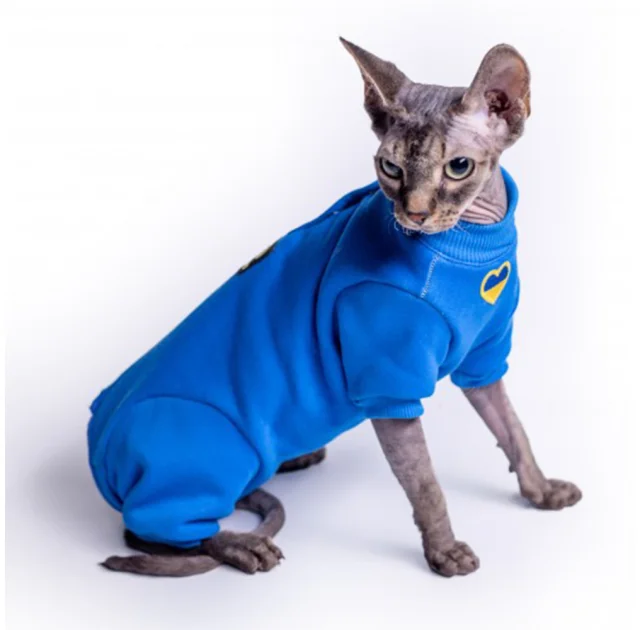 Боді Style Pets SP elektro теплий, для котів, розмір L+