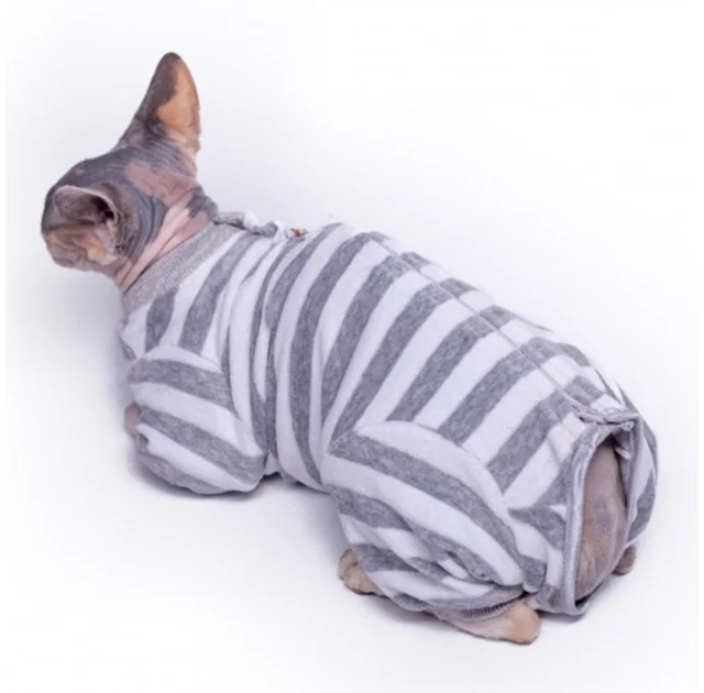 Велюровий боді Style Pets SP Sprinter для котів, розмір XL+