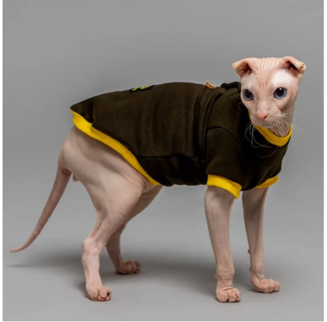 Кофта Style Pets Classic khaki для котів, розмір M-