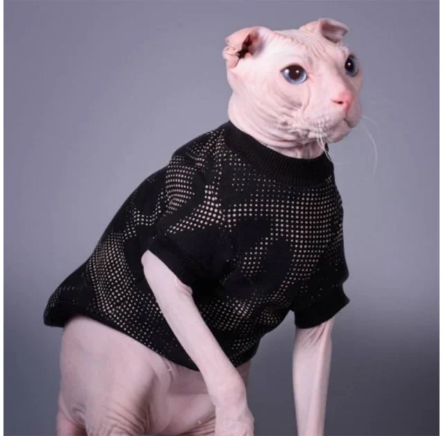Кофта Style Pets Emerald для котів, принт, розмір L