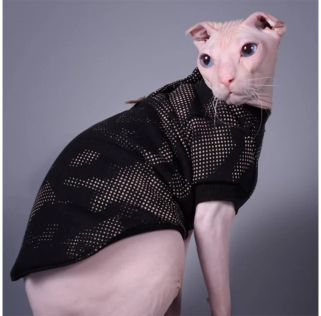 Кофта Style Pets Emerald для котів, принт, розмір S