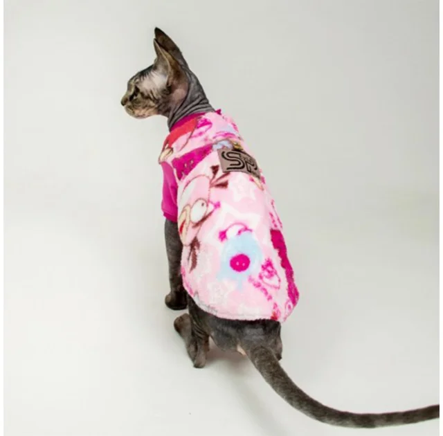 Кофта Style Pets Angry Birds для котів, колір рожевий, розмір L+