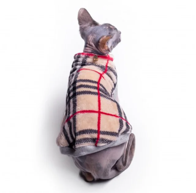 Кофта Style Pets BARB для котів, принт, розмір M