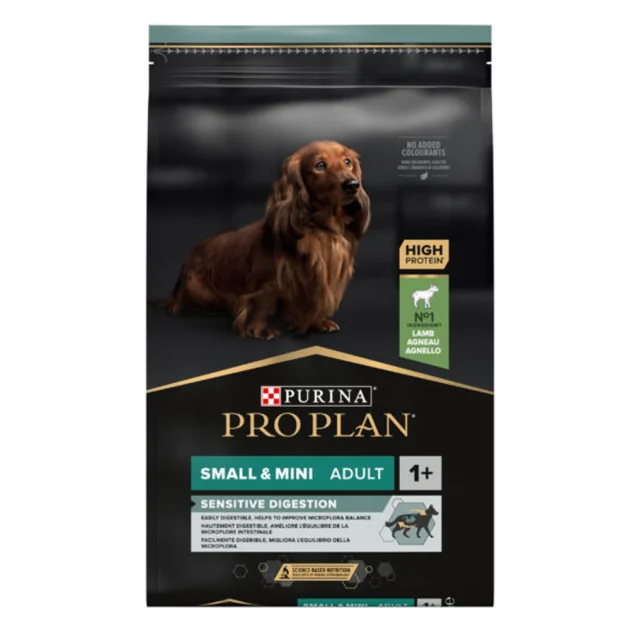 Сухий корм Purina Pro Plan Dog OptiDigest для дрібних собак з чутливим травленням, 7 кг