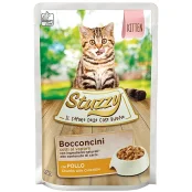 Вологий корм Stuzzy Cat Kitten з куркою, в соусі для кошенят, пауч, 85 г