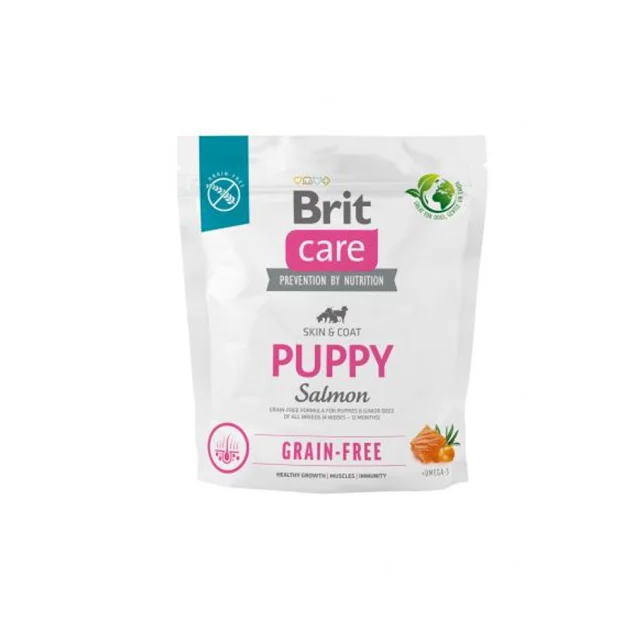 Сухий корм Brit Care GF Puppy Salmon & Potato, для цуценят, 1 кг