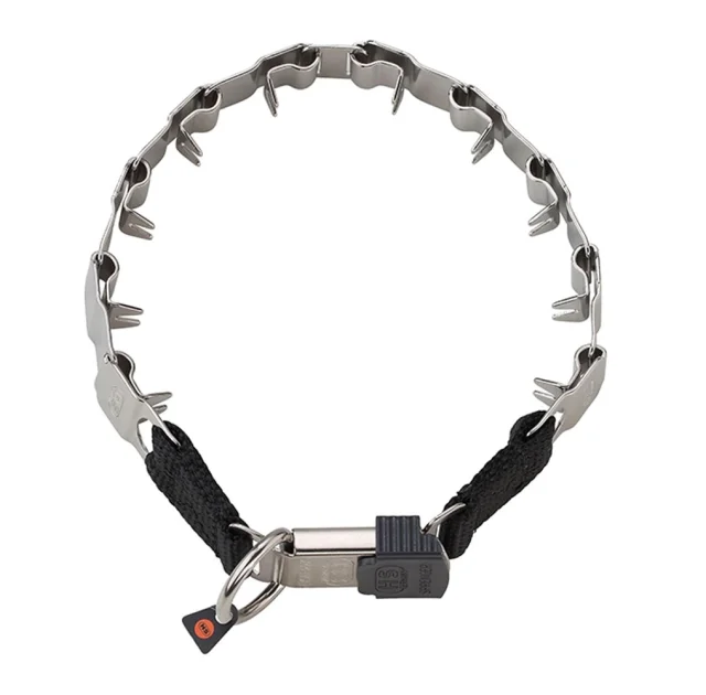 Строгий ошейник Sprenger Neck-Tech Fun Sport для собак, с замком ClicLock, нержавеющая сталь, 48 см