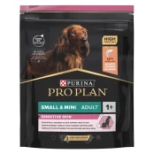 Сухой корм Purina Pro Plan Adult Small & Mini Sensitive Skin для собак мелких пород, с лососем и рисом, 700 г