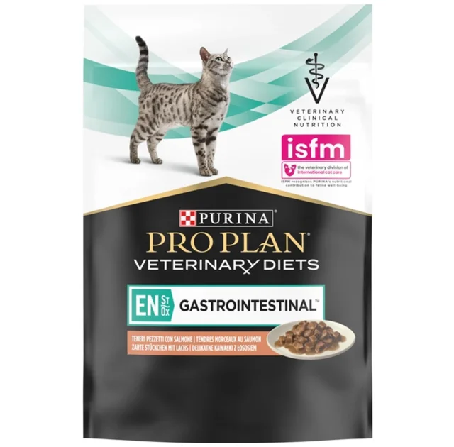 Вологий корм Purina Veterinary Diets Feline PPVD для котів, при порушенні травлення, з лососем, 85 г