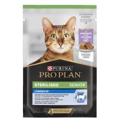 Вологий корм Purina ProPlan Sterilised для кастрованих котів старше семи років, з індичкою, 75 г