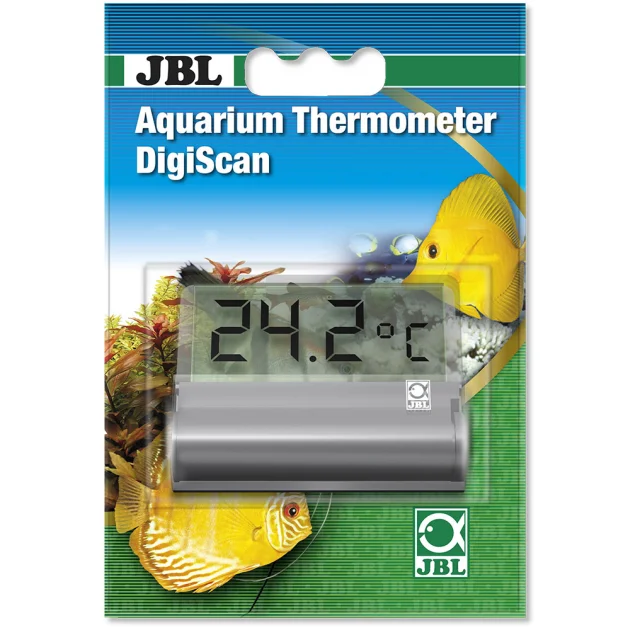 Цифровий акваріумний термометр JBL Aquarium Thermometer DigiScan, 6.5×5 см