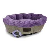 Лежак AnimAll Mary S Lavander для собак, лавандовий, 50×50×15 см
