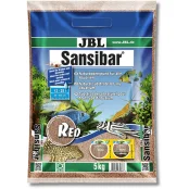 Грунт JBL Sansibar Red для прісноводних та морських акваріумів, дрібний донний, червоний, 5 кг