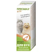 Лосьйон-спрей Fipromax БІО для вух, гігієнічний, для котів і собак, 30 мл