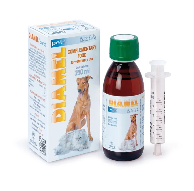 Препарат Ronipharm Diamel pets для поддержания уровня глюкозы, 150 мл