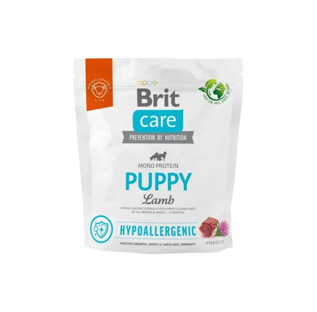Сухий корм Brit Care Dog Hypoallergenic Puppy для цуценят всіх порід, 1 кг