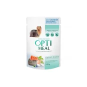 Влажный корм Optimeal Salmon&Blueberries Adult для взрослых собак, лосось и голубика в кремовом соусе, 100 г