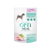 Влажный корм Optimeal Rabbit&Wild Blueberries Adult для взрослых собак, кролик и черника в соусе, 100 г