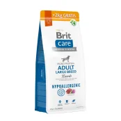 Сухой корм Brit Care Dog Hypoallergenic Adult Large Breed для взрослых собак больших пород, ягненок, 12+2 кг