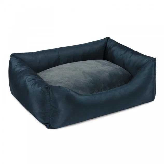 Лежак Природа Ricky №2 для кошек и собак, 50×40×16 см, индиго