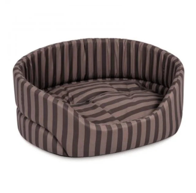 Лежак Природа Coral 3 для собак, 66×57×29 см, полоска