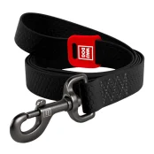 Повідець Waudog Waterproof для собак, водостійкий, розмір M, 20 мм, 183 см, чорний