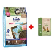 Сухой корм Bosch HPC Junior Mini для щенков мелких пород, 3 кг, акция + 1 кг лакомств Sammy`s