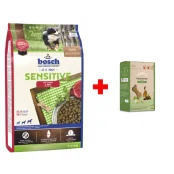 Сухой корм Bosch HPC Sensitive с ягнёнком и рисом, для собак, 3 кг, акция + 800 г лакомств Sammy`s