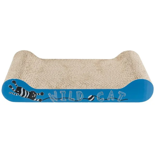 Драпак Trixie Wild Cat, для котів, картонний, 41×7×24 см, блакитний