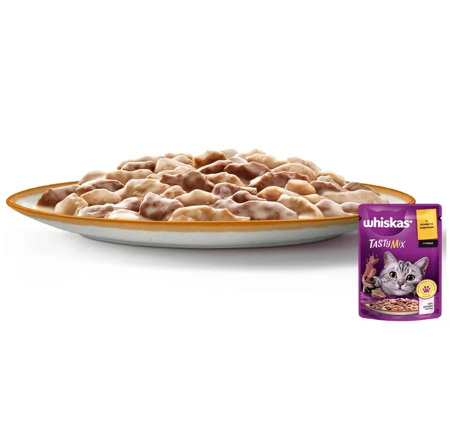 Вологий корм Whiskas Tasty Mix для котів, ягня з індичкою, 85 г