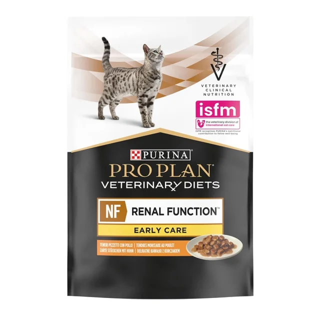 Вологий корм Purina Pro Plan Veterinary Diets NF Renal Function Early Care для котів, при хворобах нирок, з куркою, 85 г