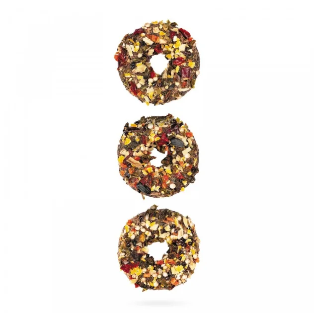 Ласощі Special One пончики для декоративних гризунів, паприка, гарбуз, морква, 60 г